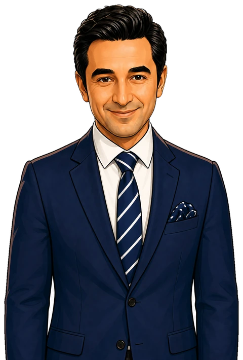 Illustrated Ariou character shown in full